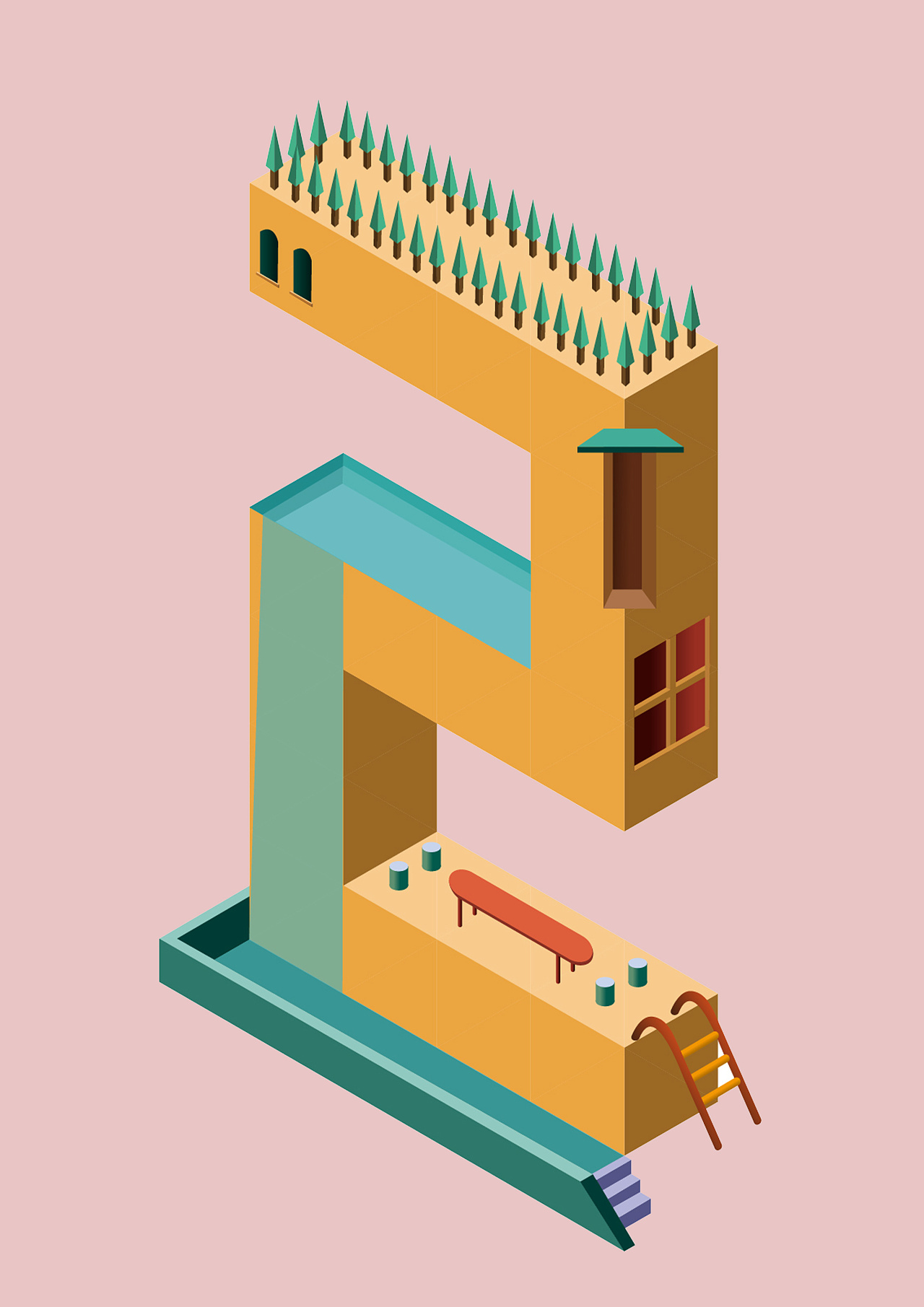 数字字体设计--插画设计