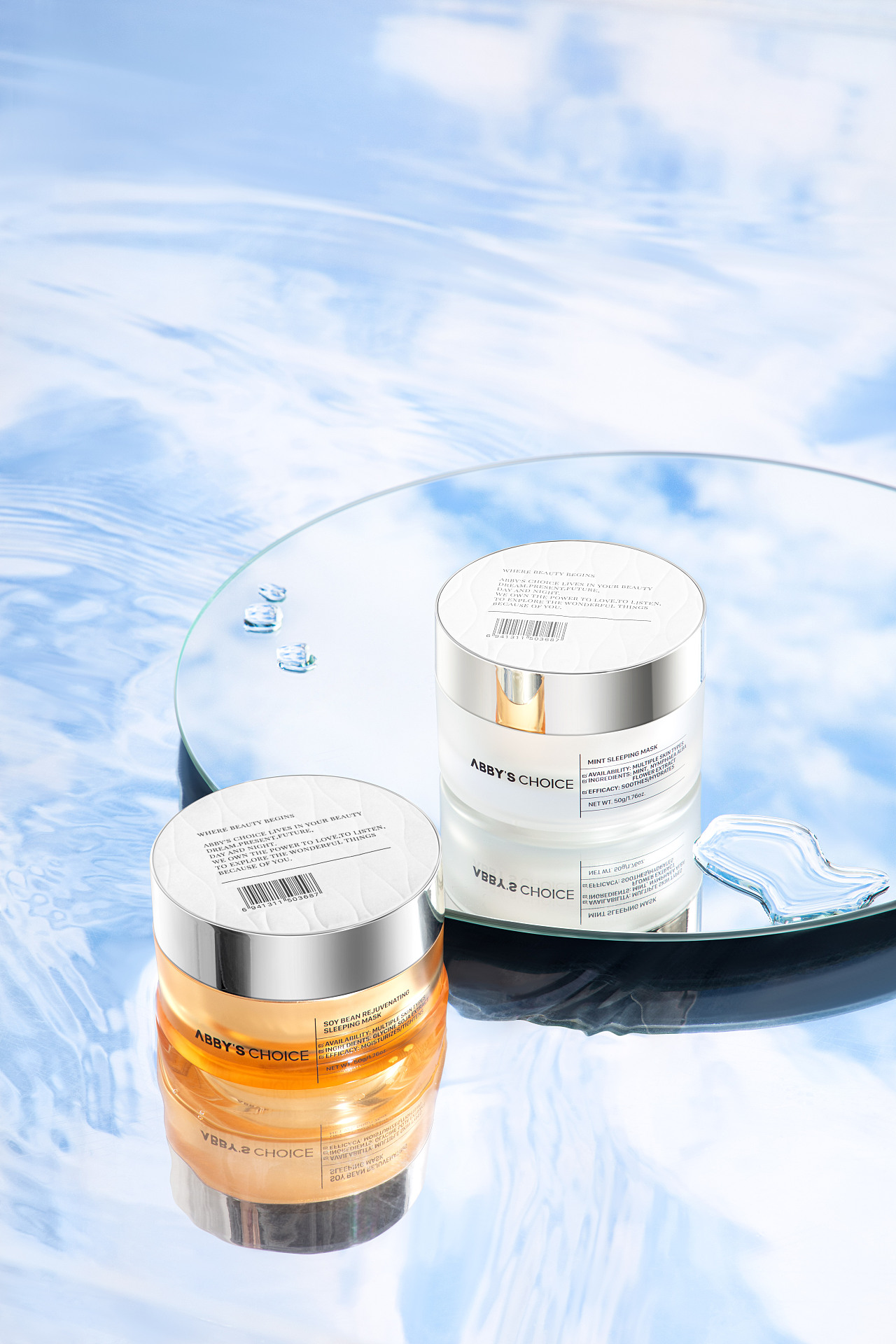 日常护肤套组视觉