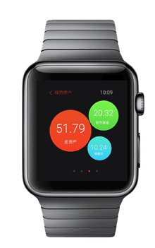 盈盈理财 For Apple Watch（concept）（图ZMjU5MDExNjg=） - 交互/UE - 站酷设计师xiakaifan原创素材 - 站酷ZCOOL