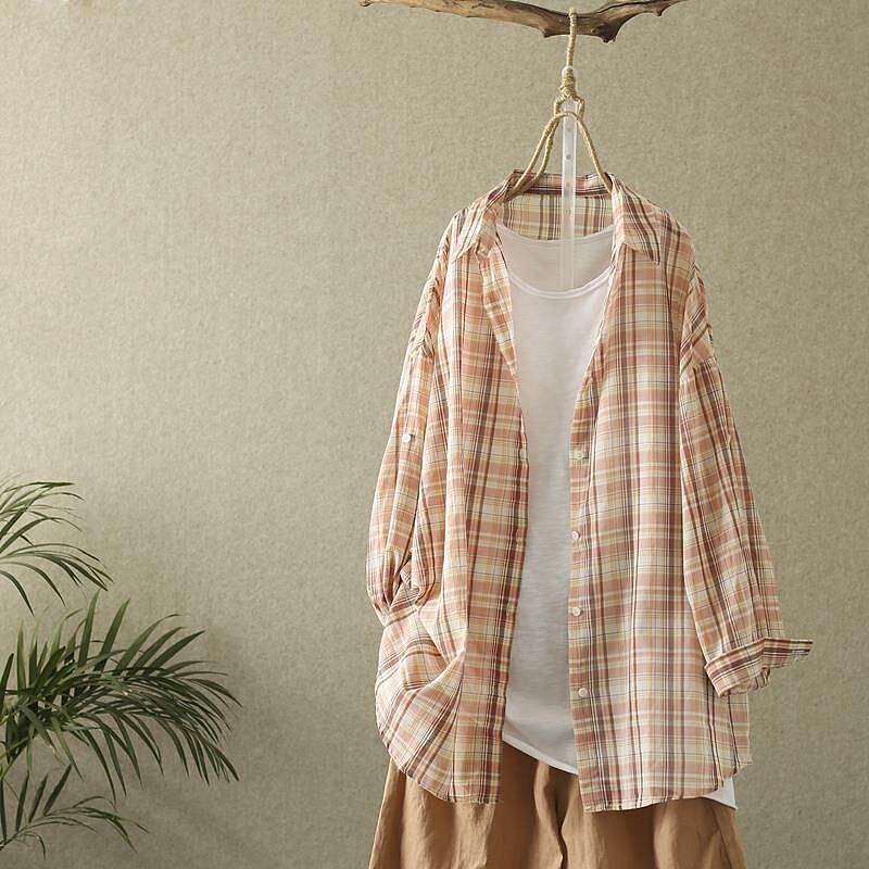 淘宝棉麻女模特摄影