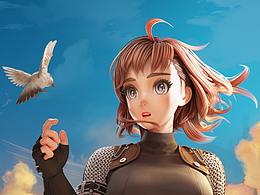 knight girl 角色練習(xí)