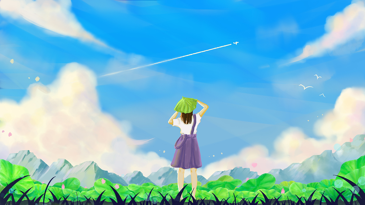 大暑（图ZMjYwNDM0MDY0） - 商业插画 - 站酷设计师敏焠原创素材 - 站酷ZCOOL