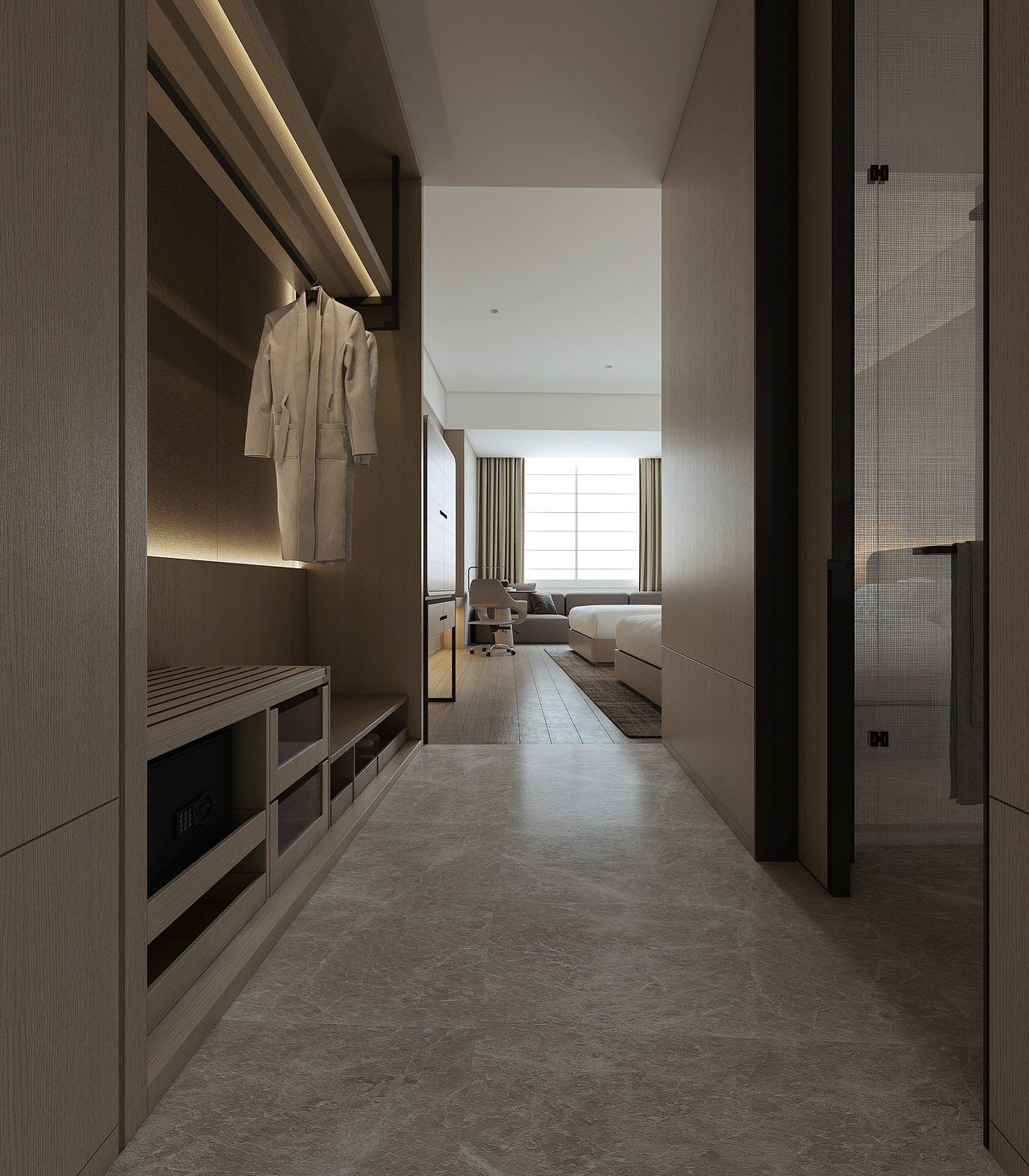 酒店客房（图ZMjIyMzI3NDE2） - 家装设计 - 站酷设计师皓子C原创素材 - 站酷ZCOOL