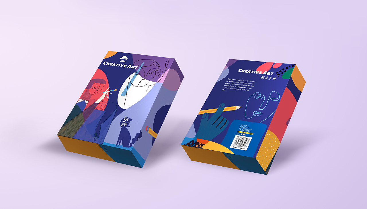 创意美术包装设计-儿童玩具|平面|包装|哈哈跟达斯 - 原创作品 - 站酷