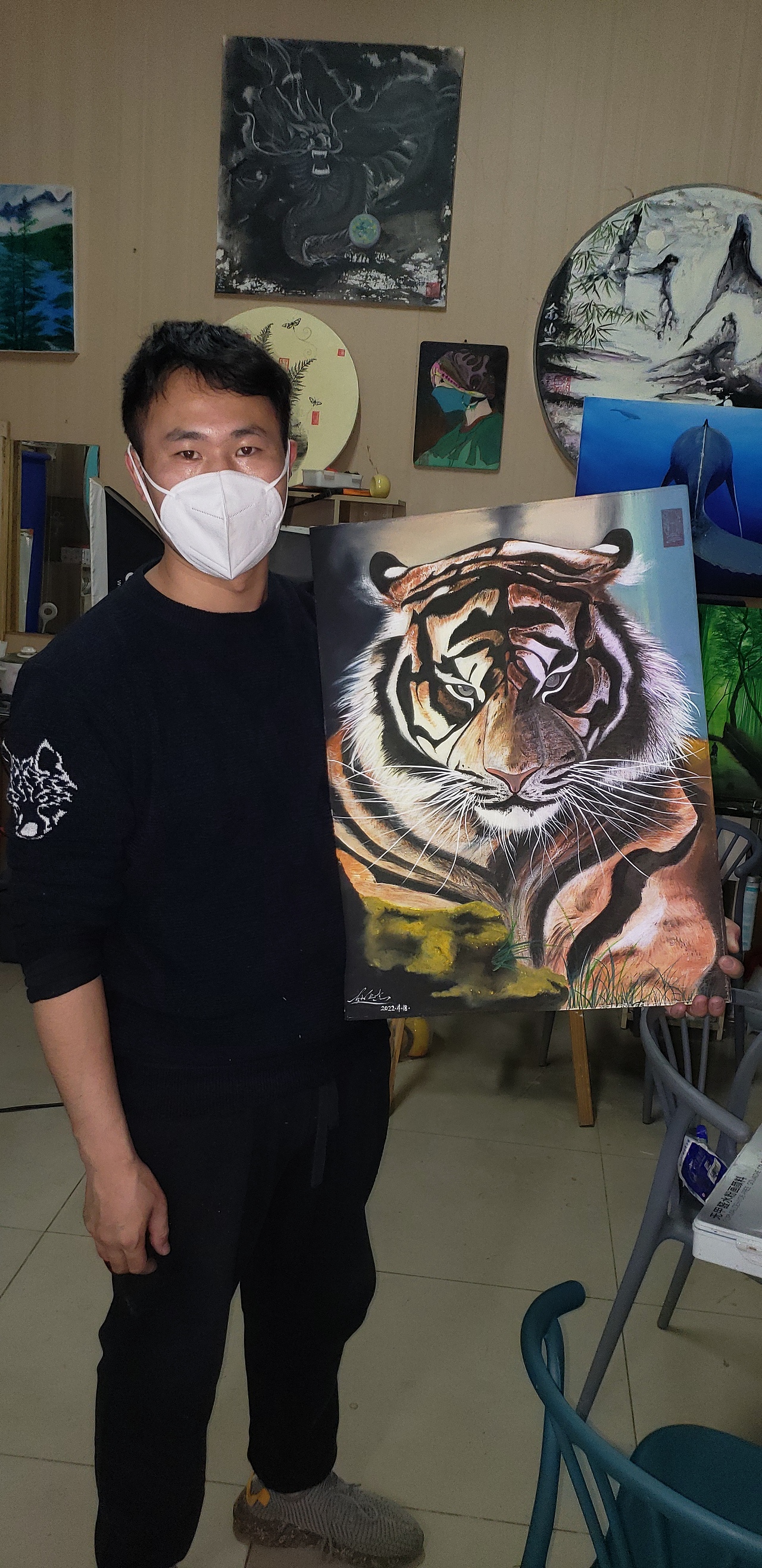 不怒自威（图ZMjk3Nzg4ODMy） - 绘画 - 站酷设计师赵先生zxs原创素材 - 站酷ZCOOL