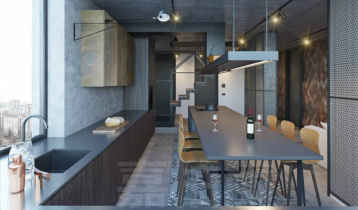 清水混凝土/外墙彩绘/——嘉柏丽艺术地坪/复古地坪（图ZNjE3MDUyOTY=） - 商业插画 - 站酷设计师仰望孤独原创素材 - 站酷ZCOOL