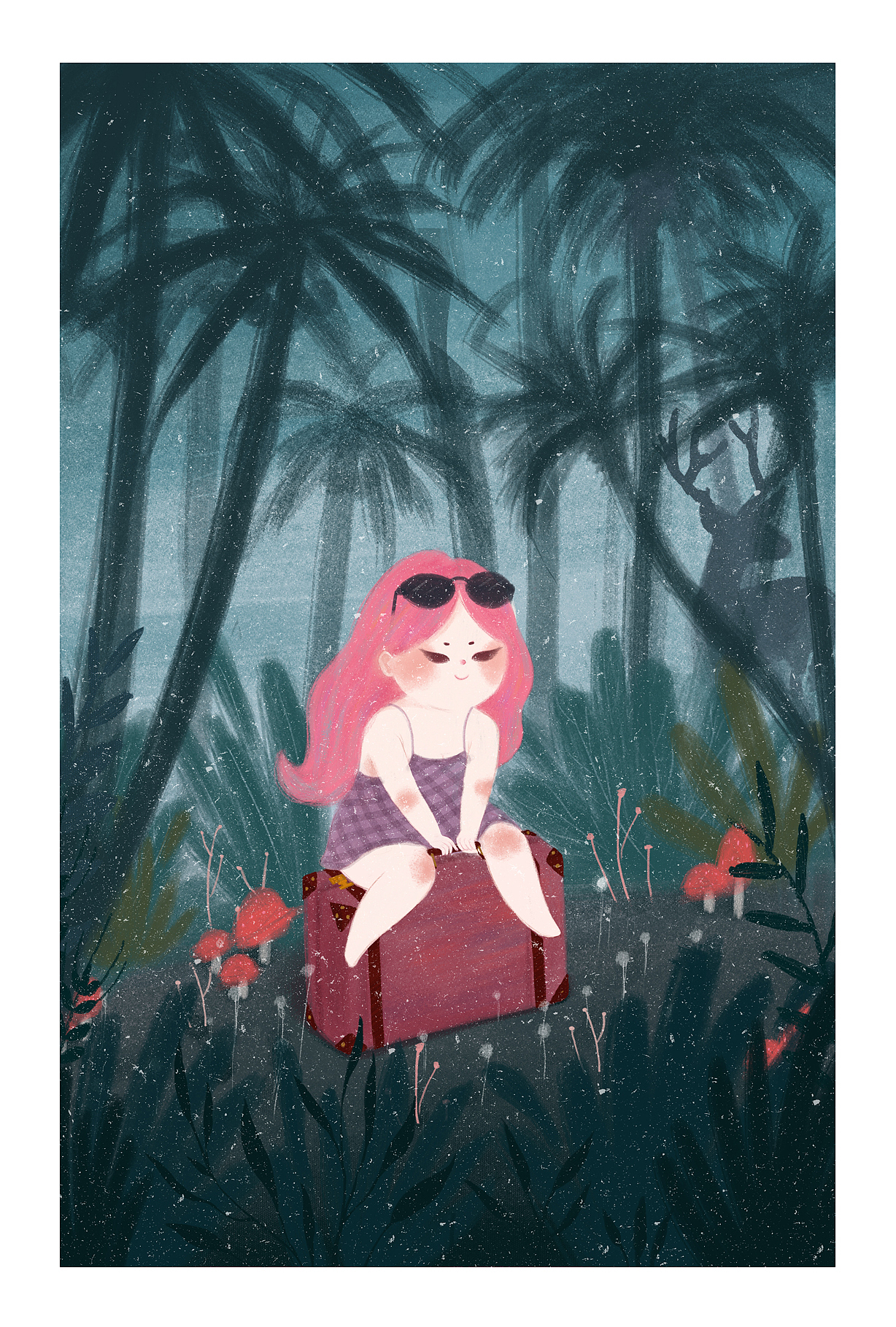 插画。tin的旅行记