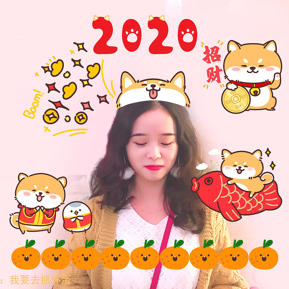 柴犬麻团儿贴纸~