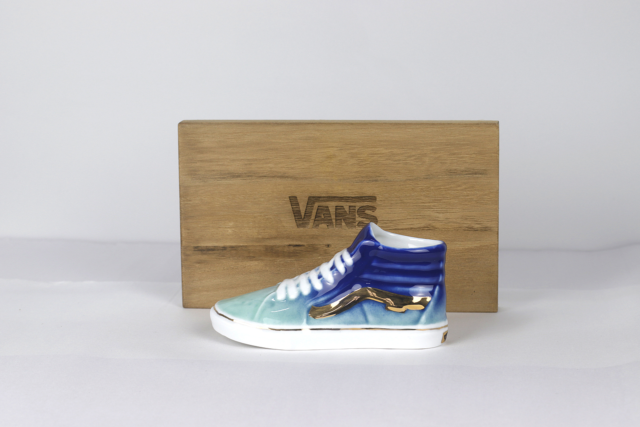 VANS迷你版陶瓷鞋——制作工艺分享（图ZMjY1MzQyNjQ4） - 其他手工艺 - 站酷设计师鹿鲲陶瓷原创素材 - 站酷ZCOOL