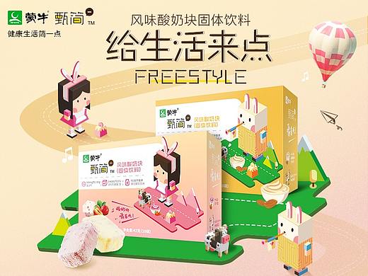 蒙牛酸奶块详情页