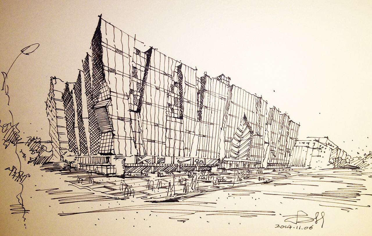 走到哪里画哪里~（图ZMzc0ODIzNzI=） - 建筑设计 - 站酷设计师甜到掉了牙原创素材 - 站酷ZCOOL