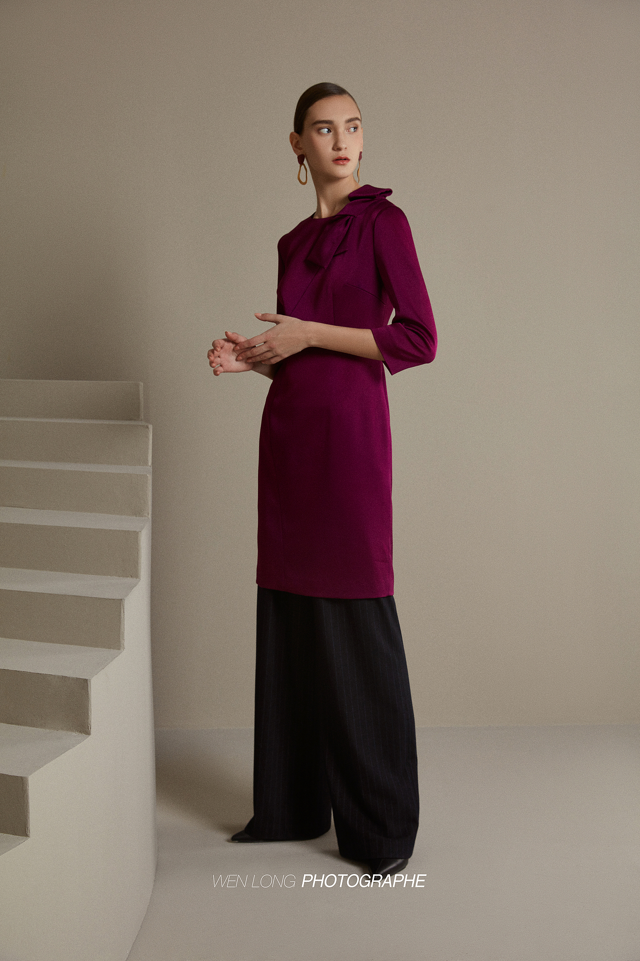 宝姿lookbook（图ZMTk0NDU3NjQ0） - 人像摄影 - 站酷设计师文龍WenLong原创素材 - 站酷ZCOOL