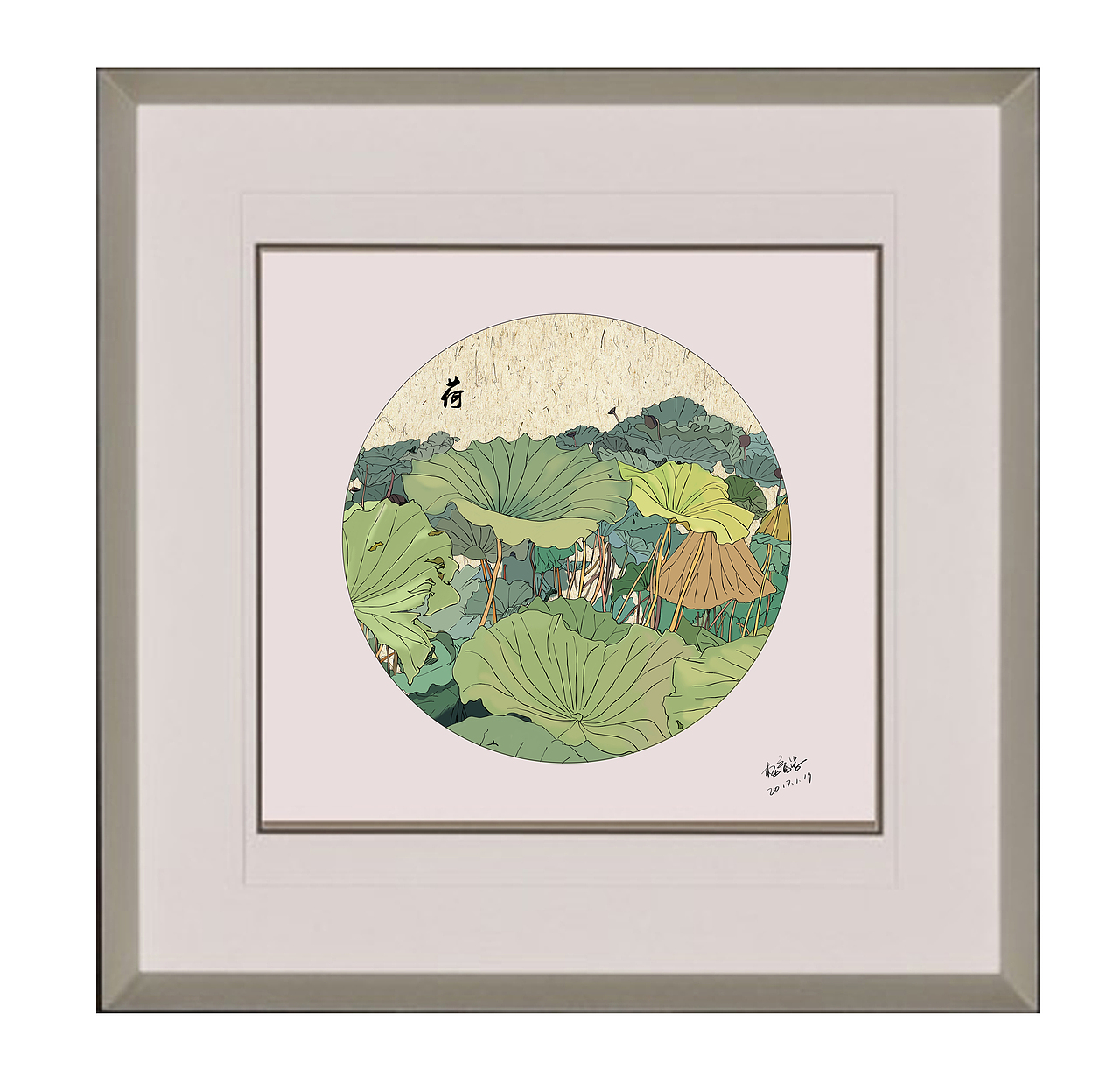 荷（图ZNjg5NTY4ODQ=） - 商业插画 - 站酷设计师大胖子学原创素材 - 站酷ZCOOL