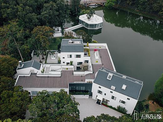 广州植物园 民宿 酒店 航拍
