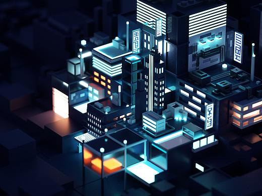 方形練習(xí)—city（個(gè)人主頁-ZNTY4MDYzMjA=） - 動(dòng)畫/影視 - 站酷設(shè)計(jì)師SherryWang123原創(chuàng)素材 - 站酷ZCOOL