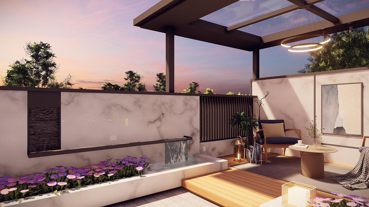 北京高端小露台 方案效果呈现