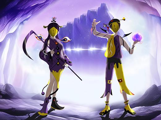 荒誕狂歡（個(gè)人主頁(yè)-ZNjI3NzU0NDg=） - 商業(yè)插畫(huà) - 站酷設(shè)計(jì)師NoreenWang原創(chuàng)素材 - 站酷ZCOOL