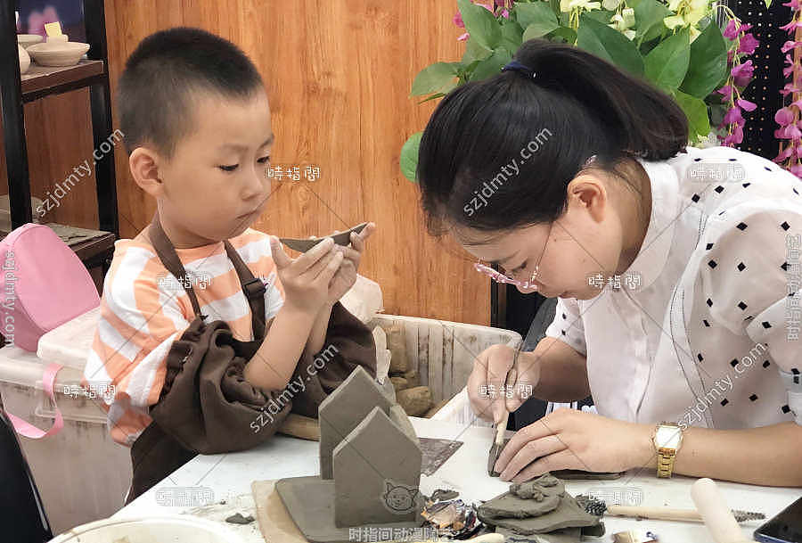 陶艺店连锁加盟 儿童陶艺手工馆