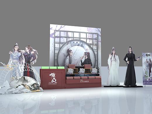 专业设计展厅展会各类3D效果图施工图