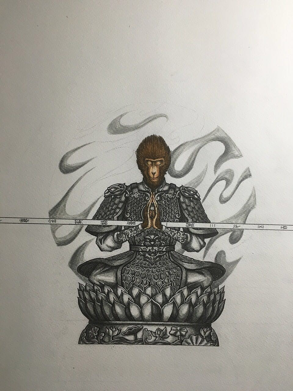 猴年贺图斗战胜佛