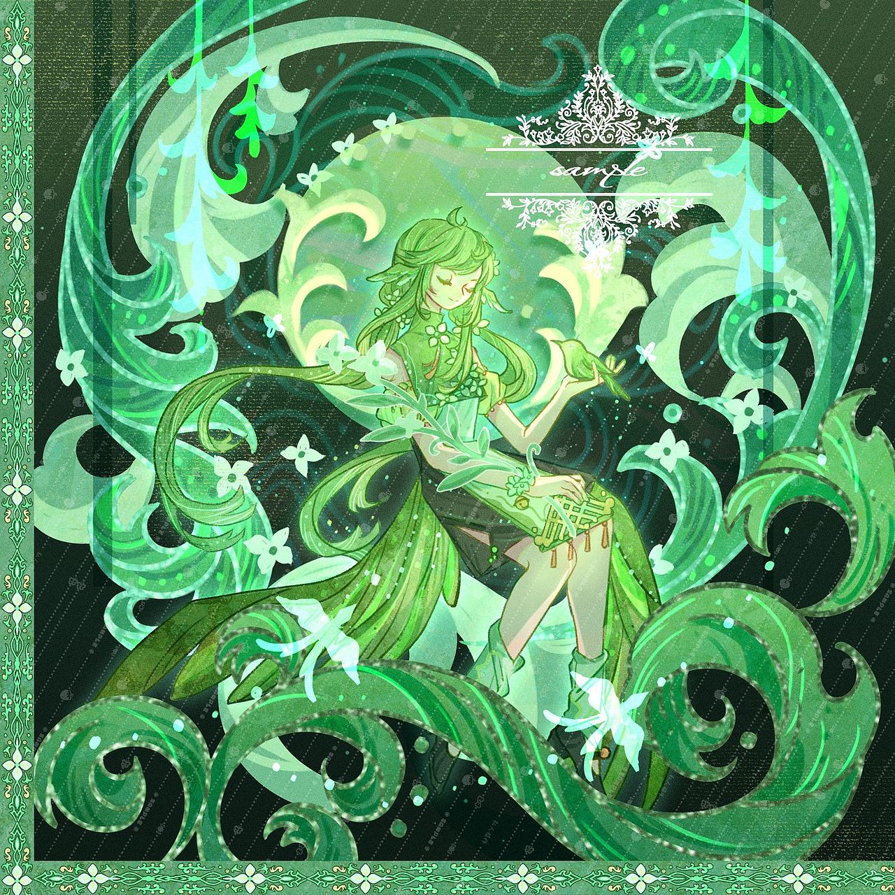 ——装饰方插稿件集（图ZMzYxMjI1NzU2） - 艺术插画 - 站酷设计师黄花菜鸽子汤原创素材 - 站酷ZCOOL