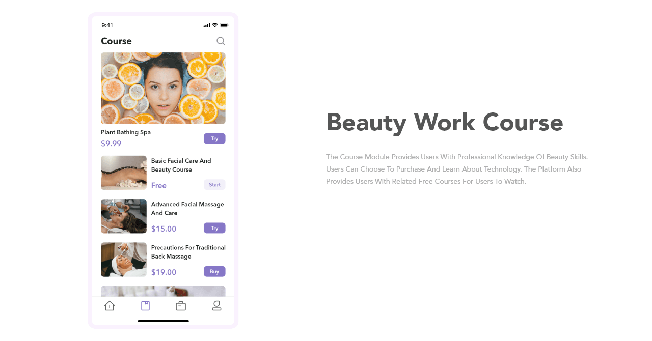 LETSGO-美容服务App多平台设计（图ZMjU4NzA1ODk2） - APP界面 - 站酷设计师付不浪原创素材 - 站酷ZCOOL