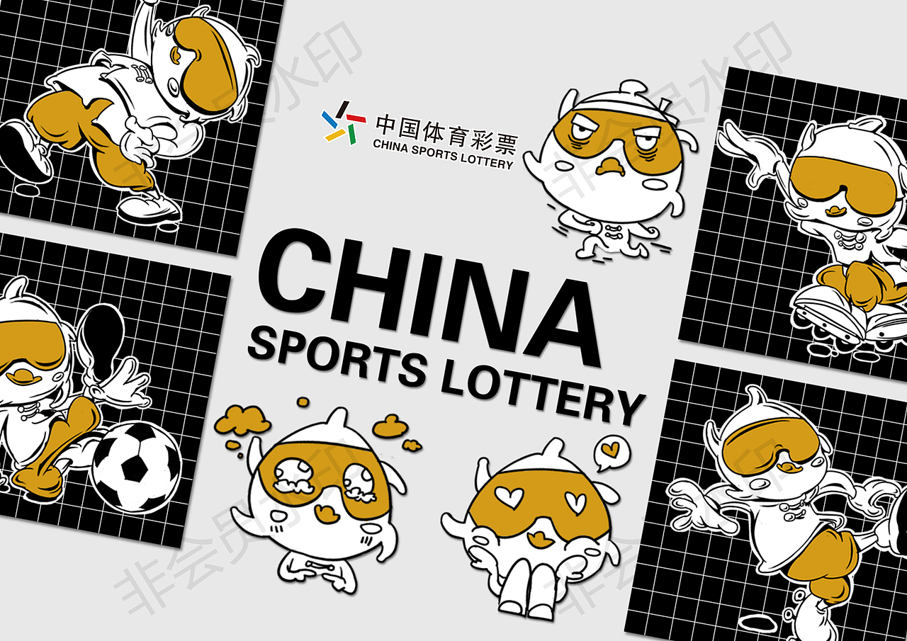 湖北体彩吉祥物（图ZMjA4ODA2NTQw） - IP形象 - 站酷设计师Z68311528原创素材 - 站酷ZCOOL