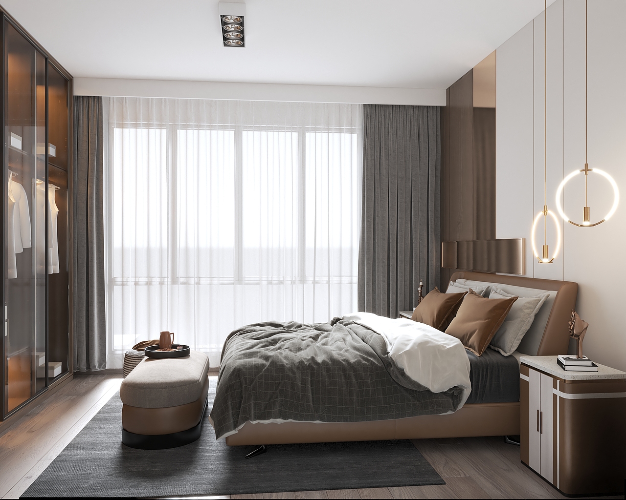 轻奢复式单身公寓