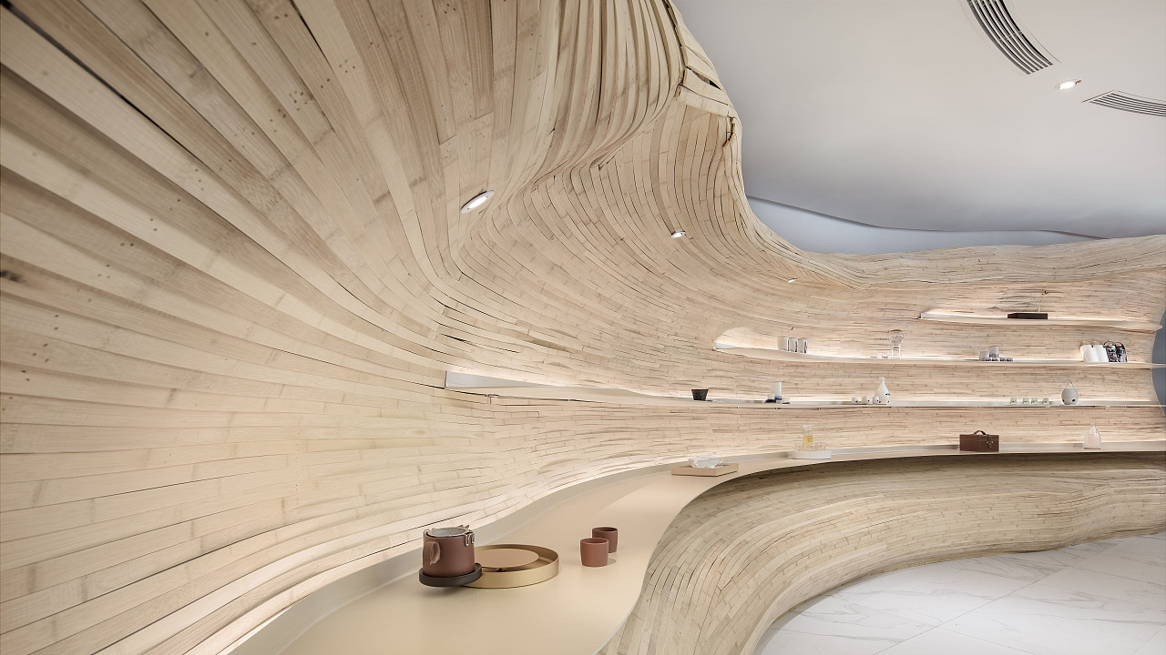 CUN寸DESIGN|源于东方的延伸 哲品北京国贸三期品牌店（图ZMjQ1NjY4MDQw） - 家装设计 - 站酷设计师CUN寸匠原创素材 - 站酷ZCOOL