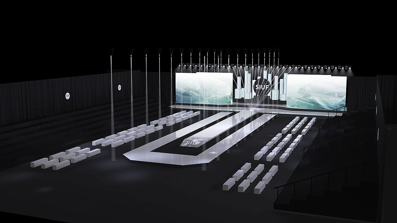 中国（深圳）国际品牌内衣展舞台（图ZMjYwMTA4NTEy） - 其他三维 - 站酷设计师比格尘舞美设计原创素材 - 站酷ZCOOL