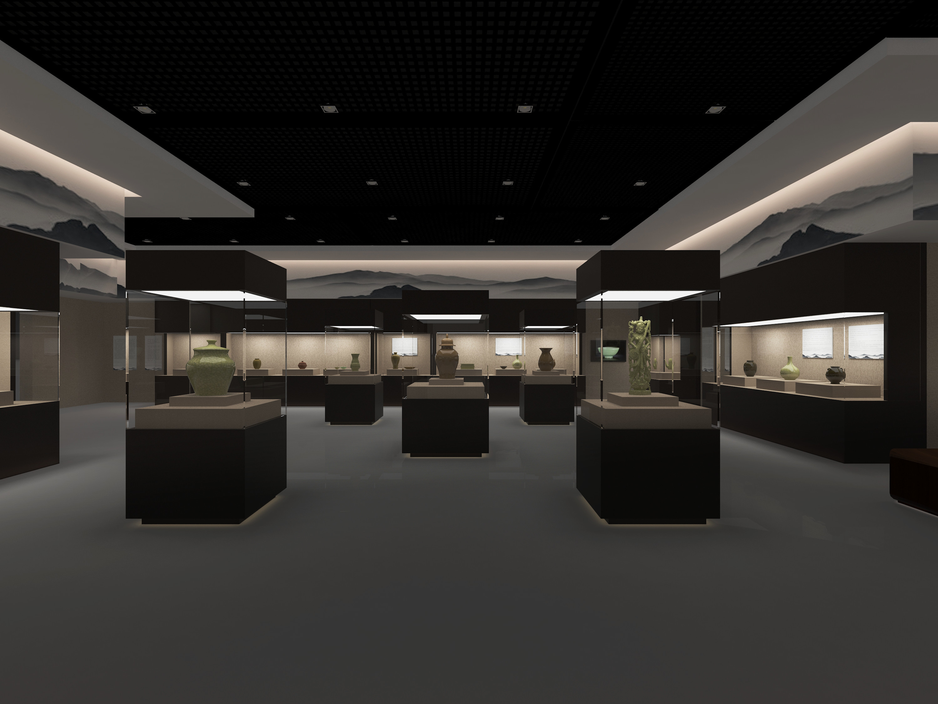 龙泉青瓷博物馆展示空间设计