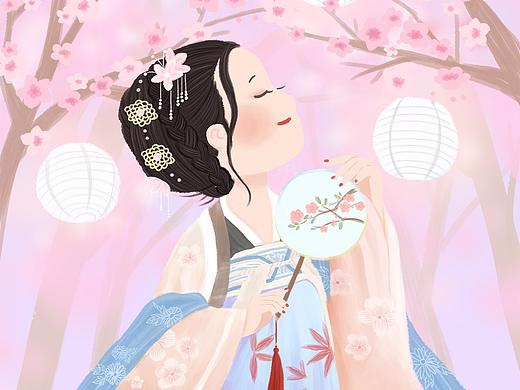 汉服插画