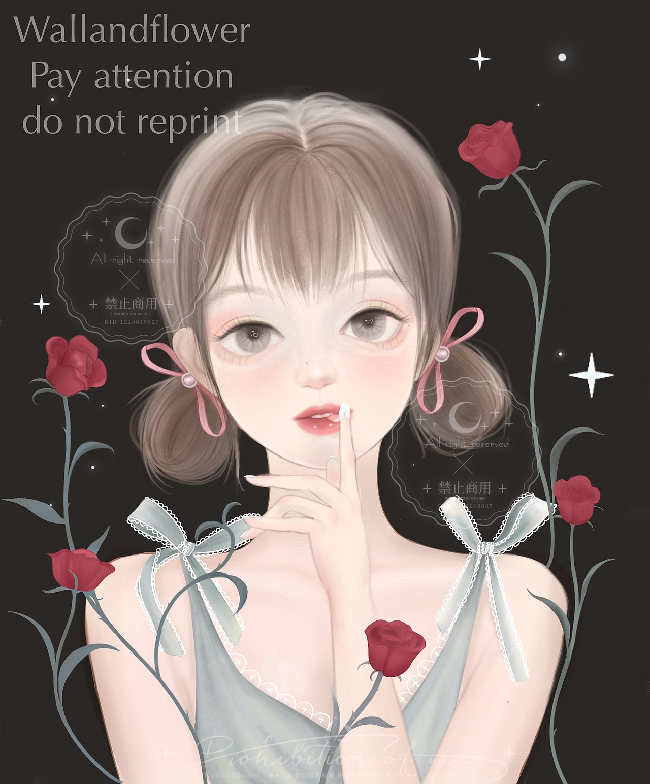 哈哈哈野路子的温柔少女（图ZMjM4NDg0MzIw） - 商业插画 - 站酷设计师wallandflower原创素材 - 站酷ZCOOL