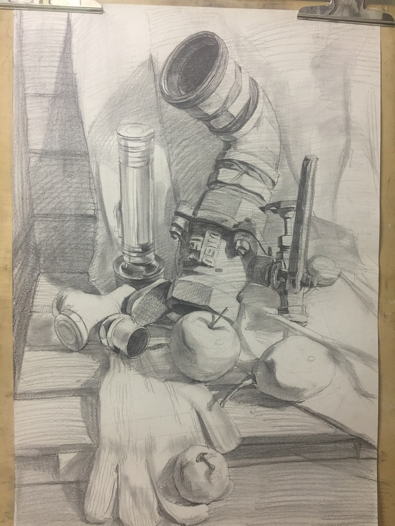 素描静物2k|纯艺术|绘画|yhf天津印象画室_原创作品-站酷zcool