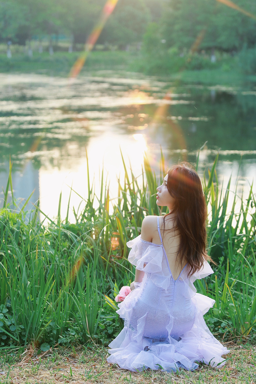 黄昏落日前•少女写真（图ZMzE1NDc0NTQw） - 人像摄影 - 站酷设计师月牙7原创素材 - 站酷ZCOOL