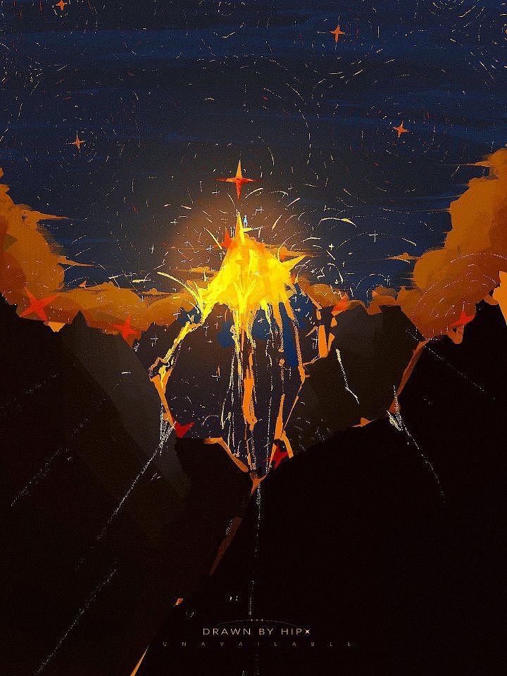 《与星之约》系列插画-合集1-旅行