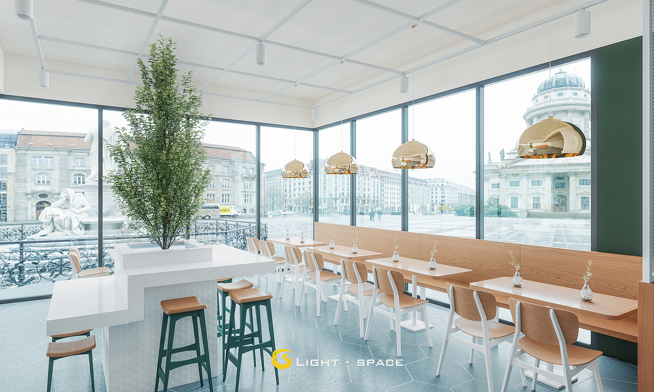 光域社丨清新甜品店