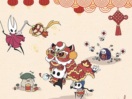 【2020】空洞骑士新年贺图