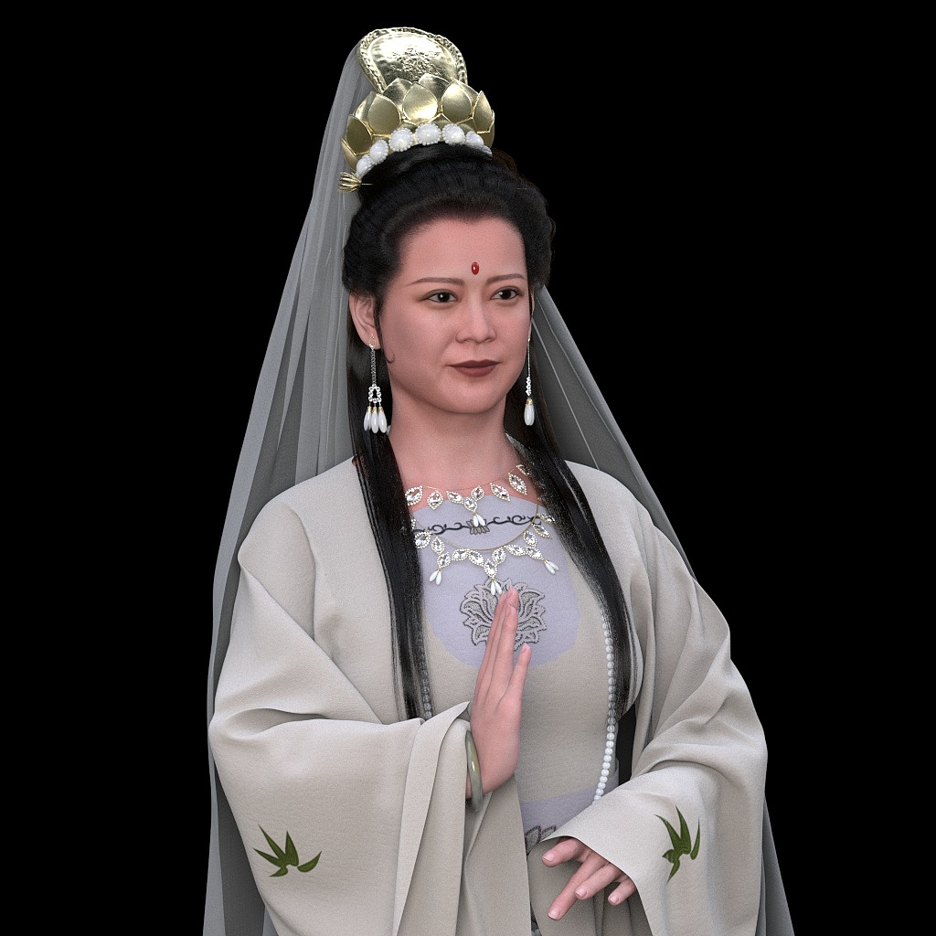 西游记观音菩萨左大玢