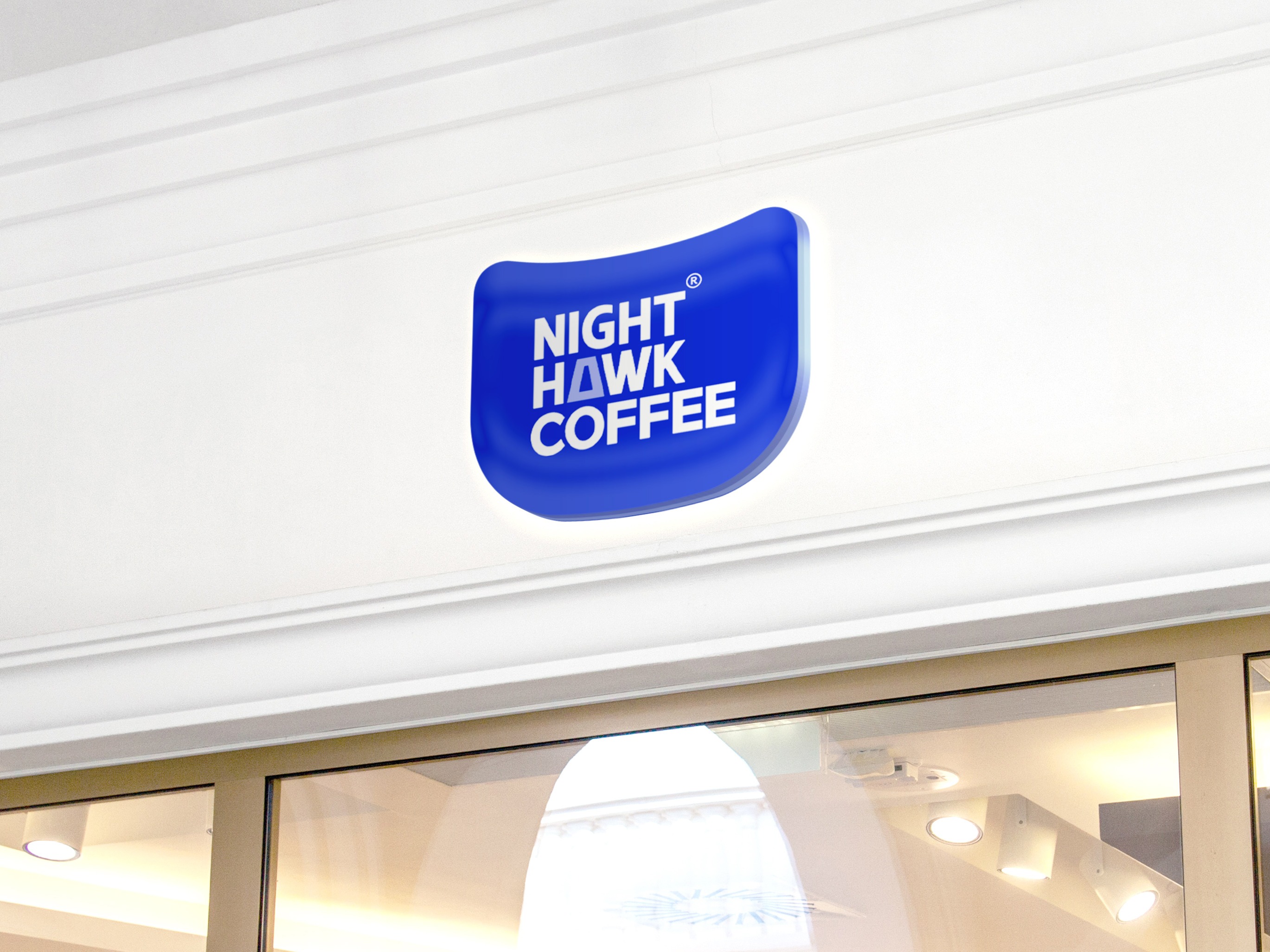 「NIGHTHAWK」 咖啡品牌标志及包装设计