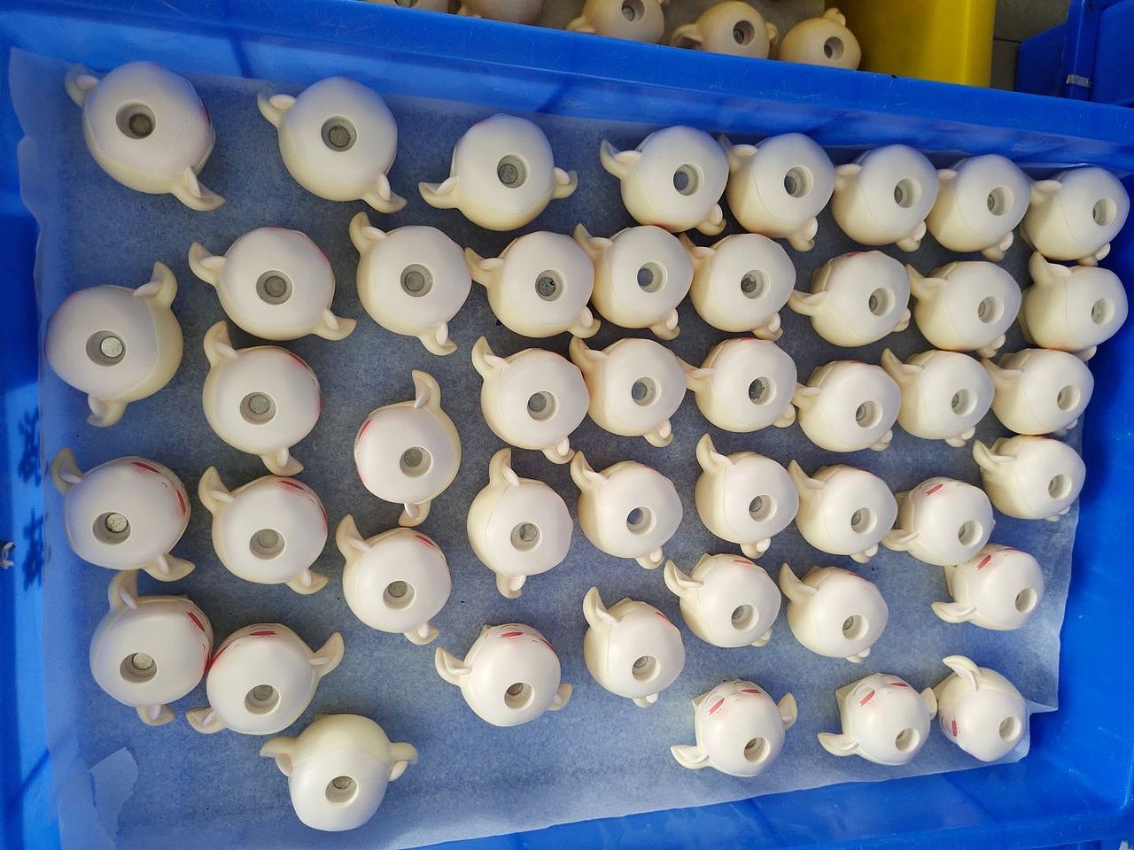 潮玩手办工厂实拍