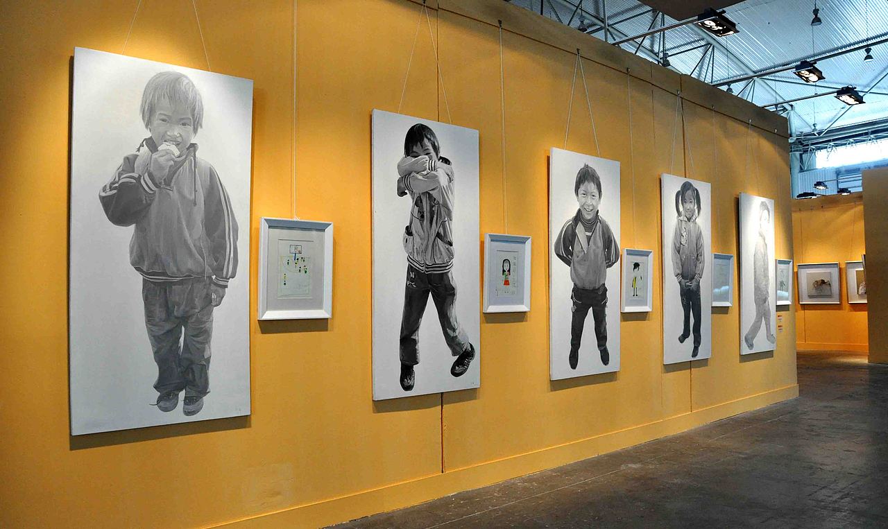 双年展——预热展,新人油画展