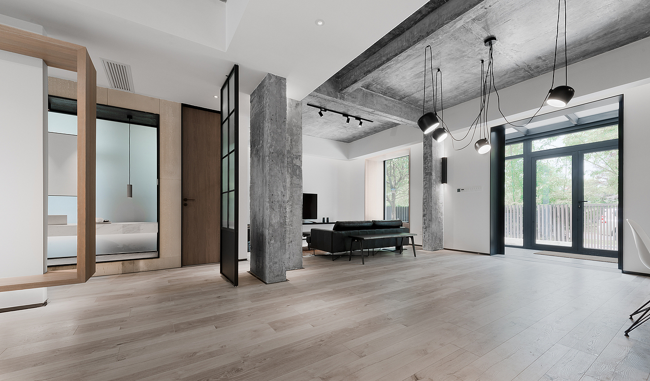 上海汤臣高尔夫别墅大平层空间案例