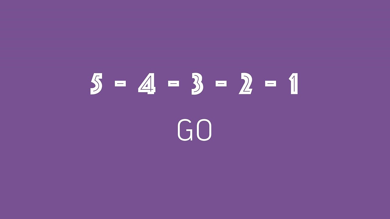 简约数字高清动态壁纸