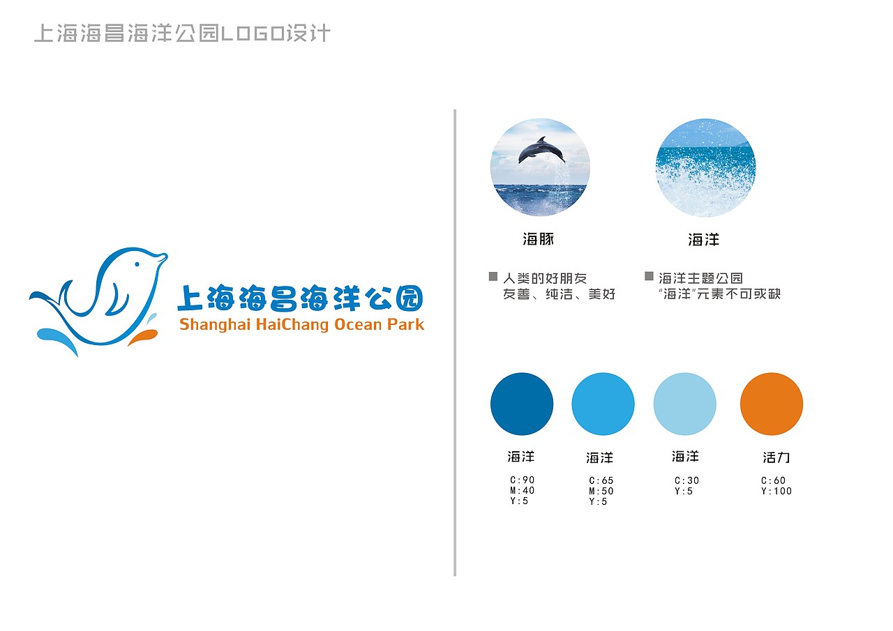 上海海昌海洋公园标志设计|平面|logo|victttoria_原创作品-站酷zcool
