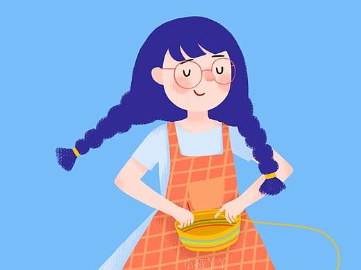 感觉快乐就忙东忙西