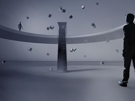 建筑与人空间关系房地产广告稿