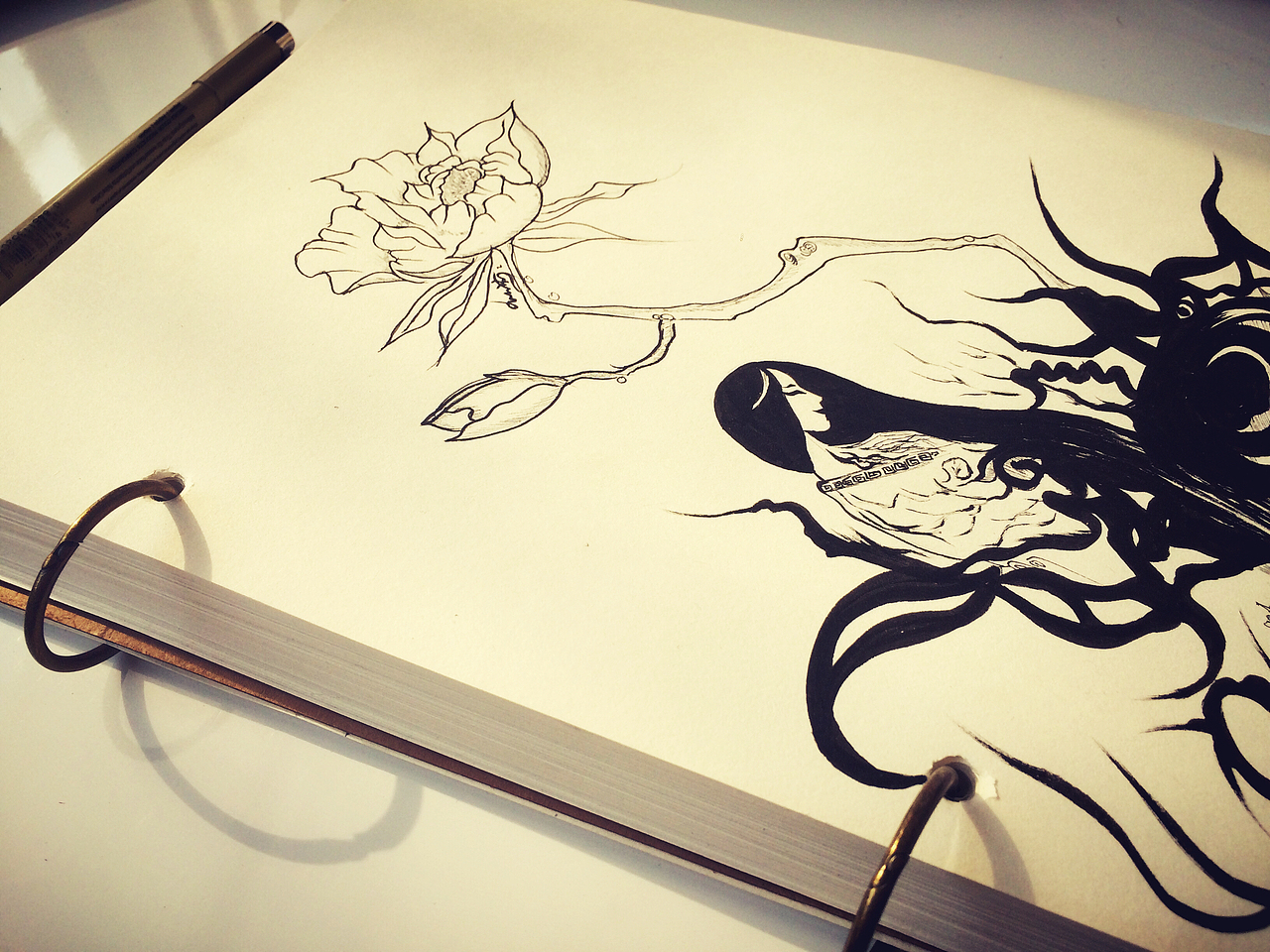 花下（图ZNjkxNjU2Njg=） - 绘画 - 站酷设计师刘胖丸原创素材 - 站酷ZCOOL