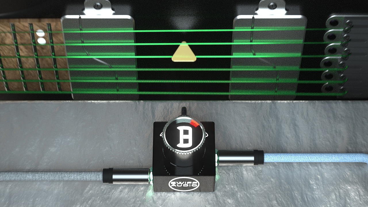 吉他调音脚踏器