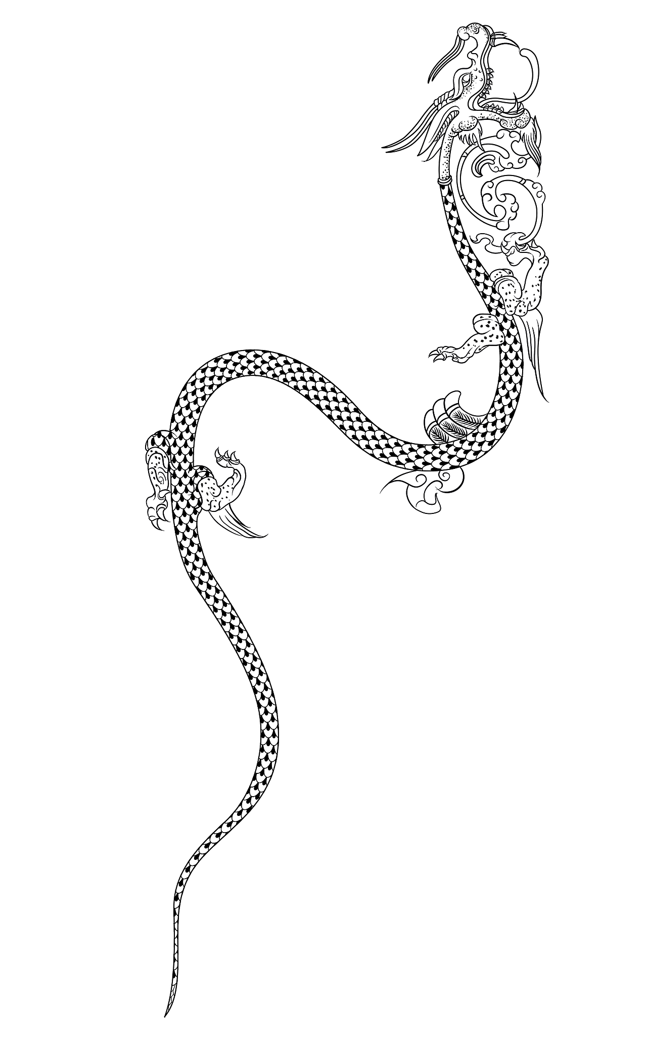 马王堆升天图复原(未细化 )